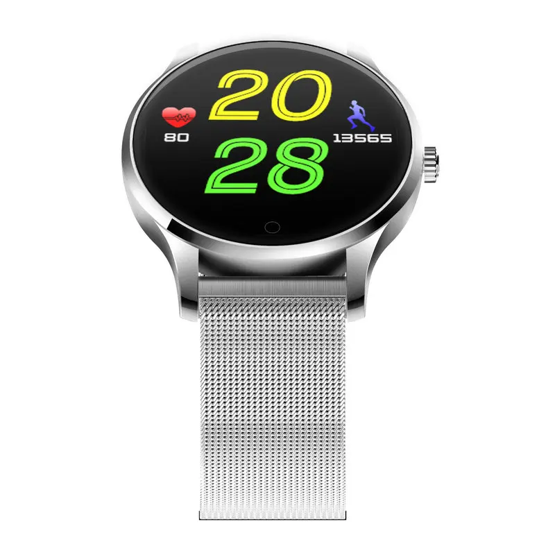 Moonlinks K88 Носимых устройств Мобильные часы smart watch Мужчины из нержавеющей стали