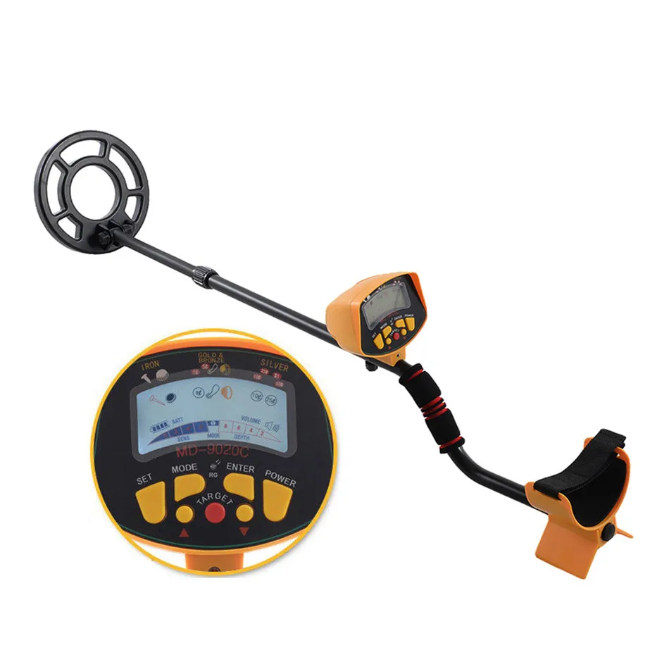 

MD-9020C Metal Detector High-Accuracy Metal Finder Gold Digger Waterproof Search Coil Hunt Treasure Underwater Metal Detecting
