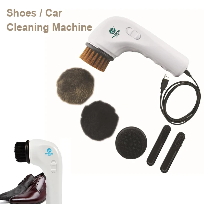 

22%,Electric Portable Mini shoe claner Multifunctional shoes cleaning machine for car USB connector Automatic polishing