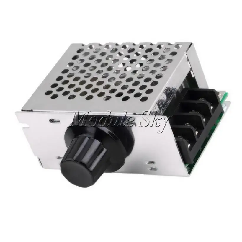 

4000W 220V AC SCR Motor Speed Controller Module Voltage Regulator Dimmer