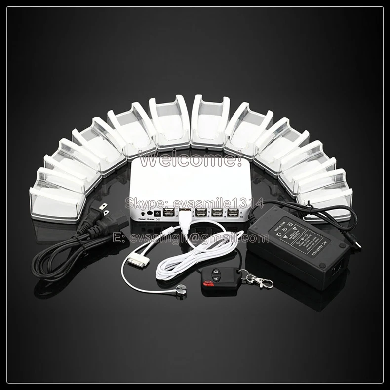 

10 ports security system For Eva