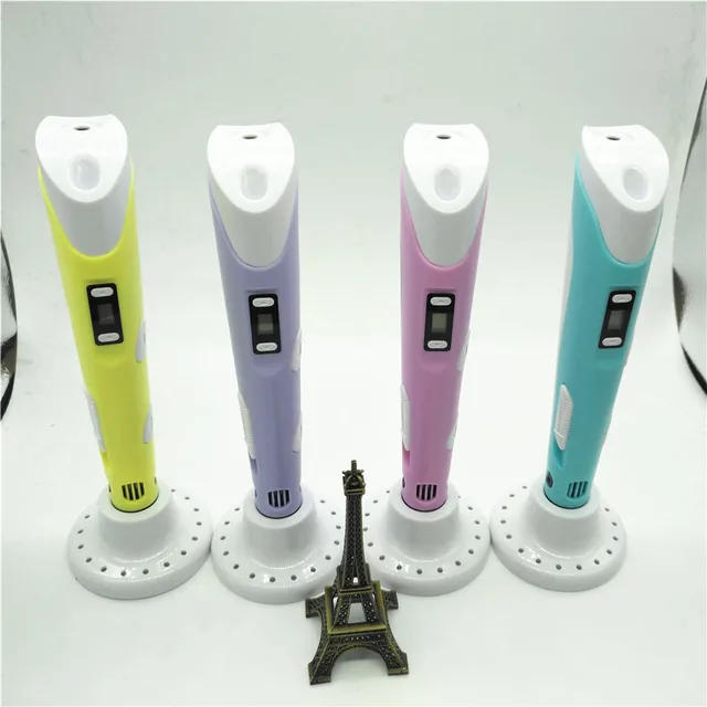Special Price 3D Printing Pen 2nd Generation 3D Pen 1.75mm ABS/PLA Smart 3D Drawing Pens with Filament LED Display for the Kids gifts