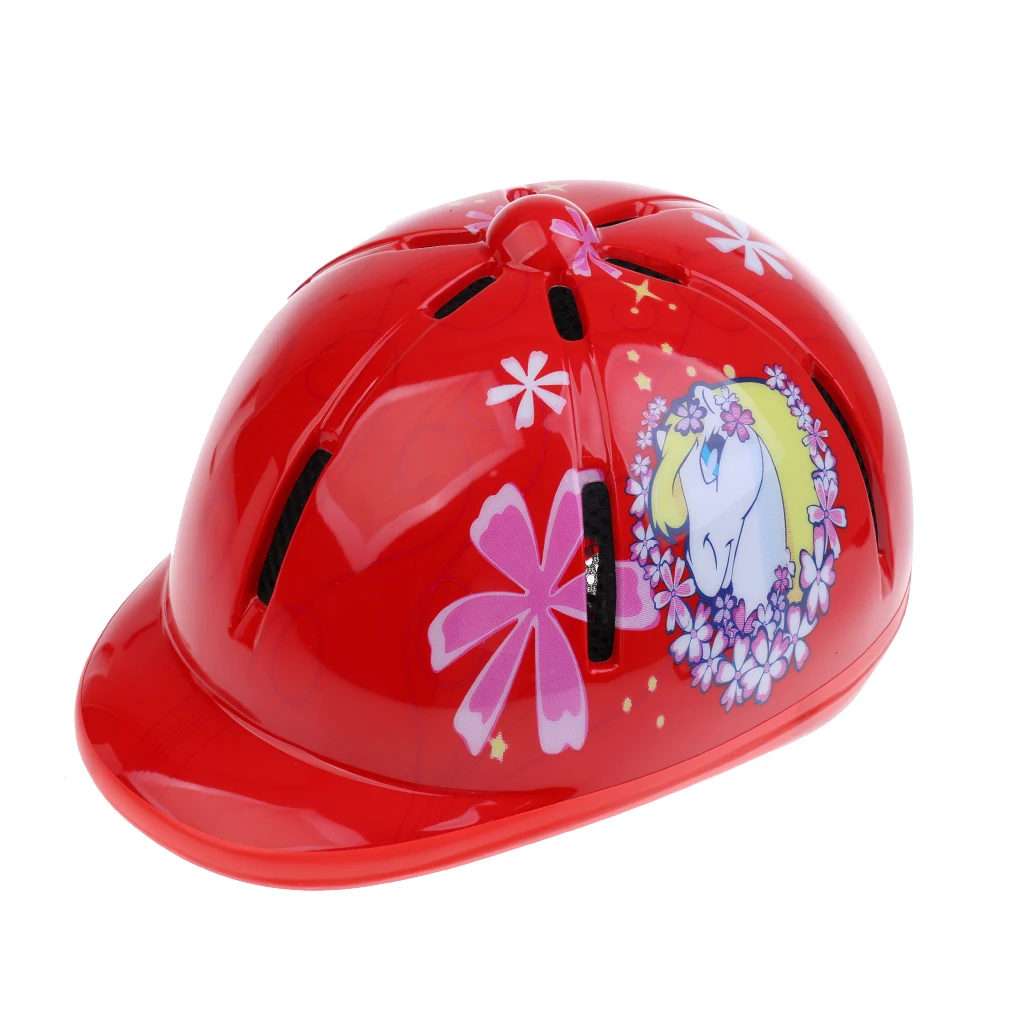 Kids/Children Schooling Helmet Adjustable Toddlers Horse Riding Helmet Young Equestrian Riders Head Protective Gear SEI 2