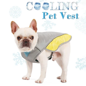 

Summer Dog Cooling Vest Harness Cooler Jacket Adjustable Pet Mesh Reflective Vest Harnesses Quick Release