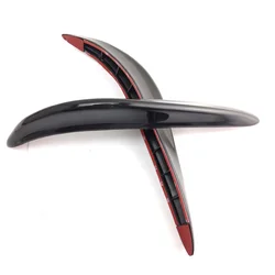

Car Black Bumper crash bar jackknifed rubber bumper Anti-rub Strips Exterior Scratches Protector Hot