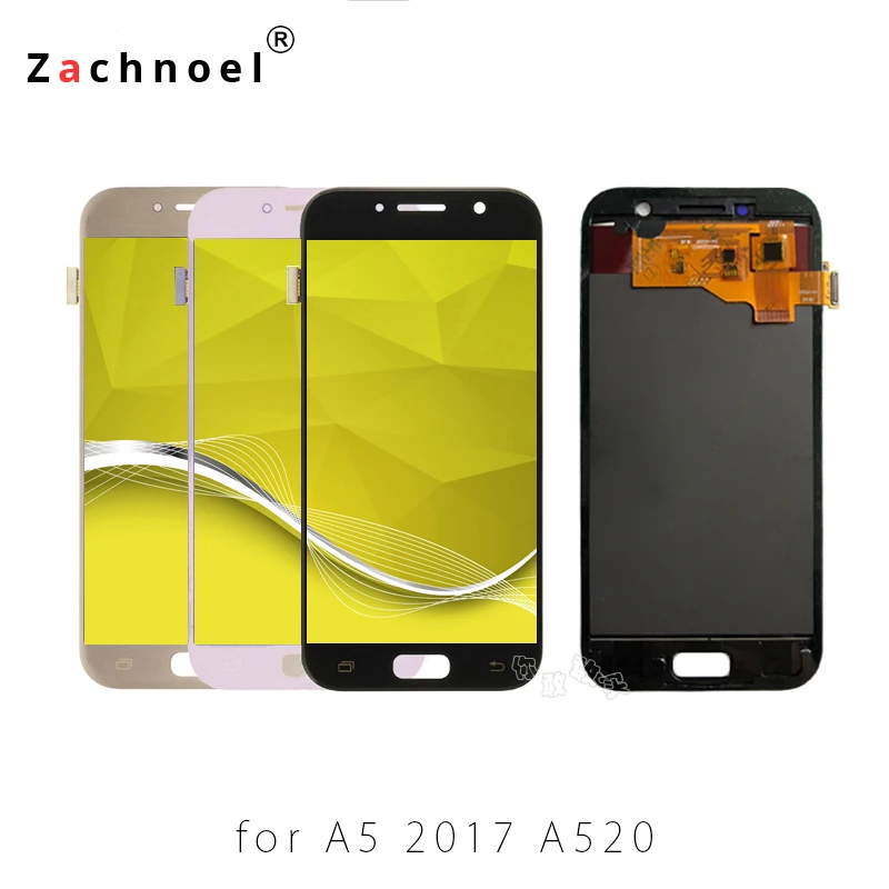 

High Quality LCD Screen for Samsung Galaxy A5 2017 A520 A520F LCD Display with Touch Screen Digitizer Assembly Replacemnt Parts