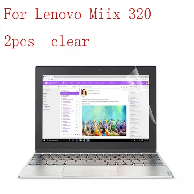 

2pcs/bag For Lenovo Miix 320 Miix 320-10ICR 10.1" Tablet PC Tablet Screen Protector Anti-glare Clear HD Protective Film