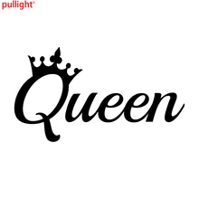 Queen Funny Laptop Car Van Bike Window Bumper JDM Vinyl Decal Sticker iron cross novelty german car van window bumper vinyl sticker decal