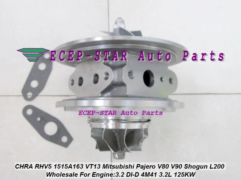 Turbo Cartridge CHRA RHV5 1515A163 VT13 VT-13 For Mitsubishi Pajero V80 V90 Shogun L200 DI-D 4M41 3.2L 125KW Turbocharger (5)
