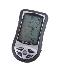 Freies verschiffen, außen digitale thermometer mit kompass Höhenmesser uhr wetterstation, acht in einem elektronische thermometer
