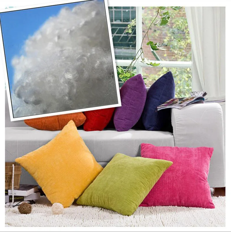 Hollow Conjugated 7D 200g 100 Polyester Fiber High Elasticity Staple