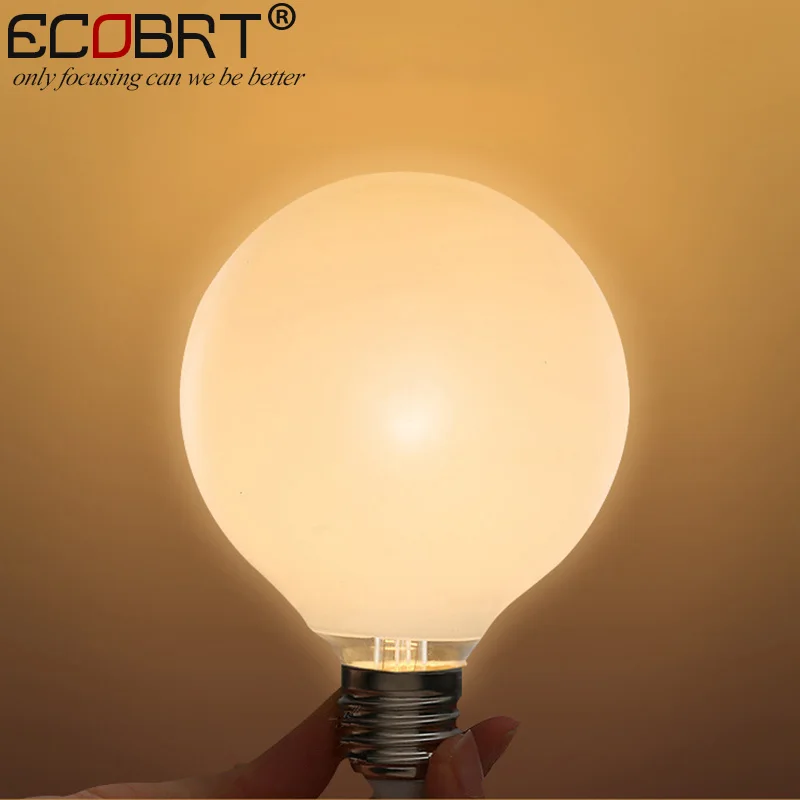 ECOBRT Big White E27 LED Bulb Lamps 5W for Pendant Light warm white cool | Лампы и освещение