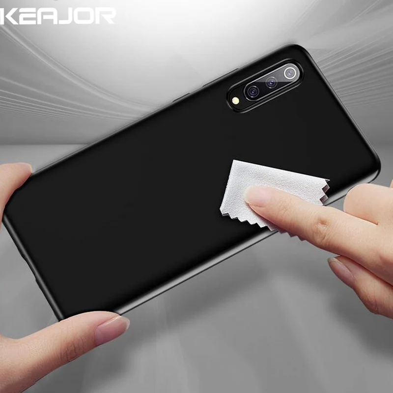 Keajor чехол для Xiaomi Mi 9 ультра тонкий мягкий матовый Силиконовый ТПУ противоударный