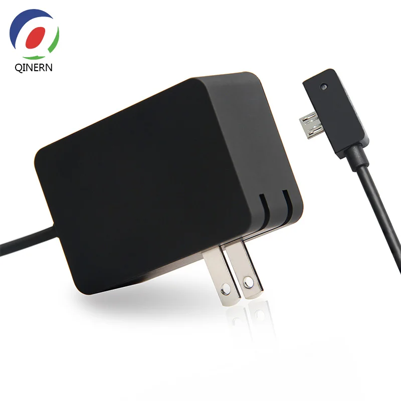 QINERN 5.2V 2.5A 13W Power Adapter Charger for Microsoft Surface 3 Tablet Laptop Adapter Power Supplies Pour Microsoft  EU US UK