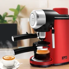 Новая Домашняя Мини компактная Полуавтоматическая кофеварка для кофе 220 В 800 Вт