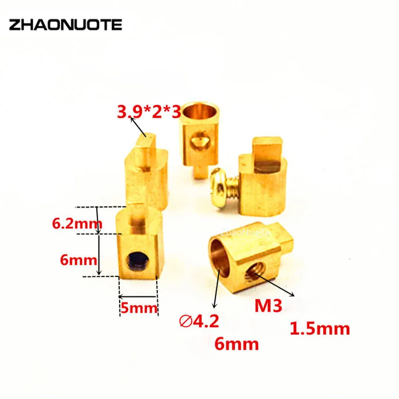 

M3 Semicircle Wiring Copper Column Horseshoe Quadrilateral Welded Terminal for PCB Switching Power Supply Wire Terminal