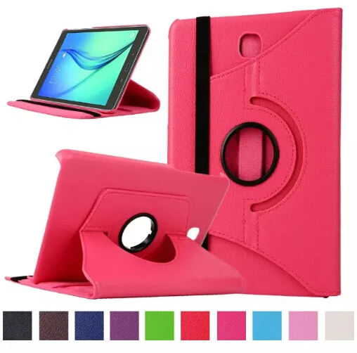 Case Cover For Galaxy Tab A 8.0 Case Stand Luxury 360 Rotating PU Leather Case Cover For Samsung Galaxy Tab A 8.0 SM-T355 T350