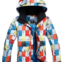 Мужская лыжная куртка с цветным блоком, куртка для сноубординга для мужчин, теплое зимнее пальто, лыжная куртка для альпинизма, водонепроницаемая, 10 K, теплая