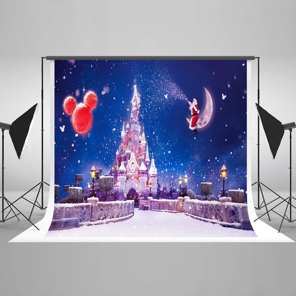 Christmas Background 7x5 Photography Background Vinyl Snowflake Castle  Anime Balloon Party Party Photo Gallery Background|Nền| - AliExpress