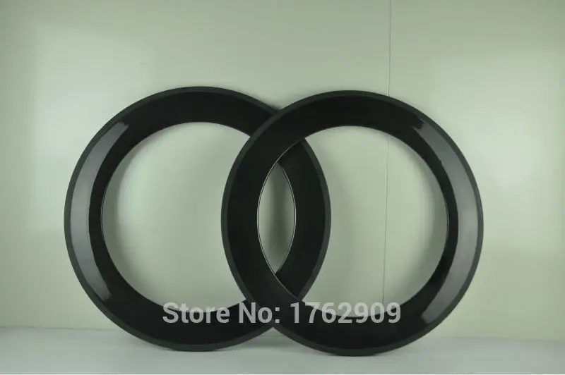 2Pcs New 700C 88mm Tubular Rims Track Fixed Gear Road Bicycle 3K UD 12K Full Carbon