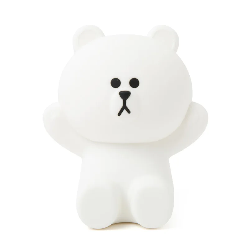Lâmpada de Mesa Luminárias para o Bebê Quarto dos Miúdos Luz da Noite das Crianças Urso Marrom Bonito Lâmpada Lampe Lamparas Led Criativo 13 Urso marrom bonito urso lâmpada lampe lamparas