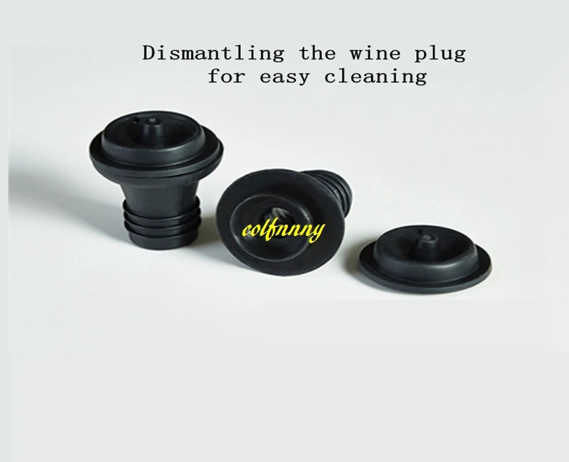2000pcs/lot Rubber Vacuum Suction Bottle Stopper Vacuum Wine Pump