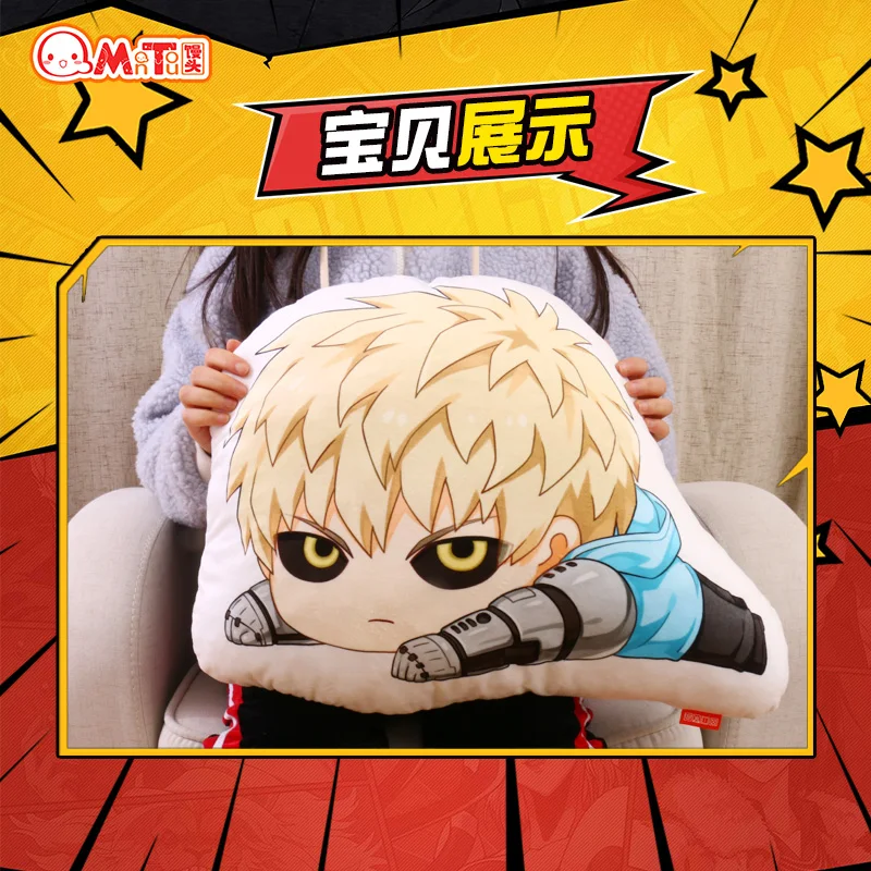 Японское аниме ONE PUNCH MAN Saitama Genos tatsumaki Косплей Кукла Мягкая Плюшевая мягкая задняя