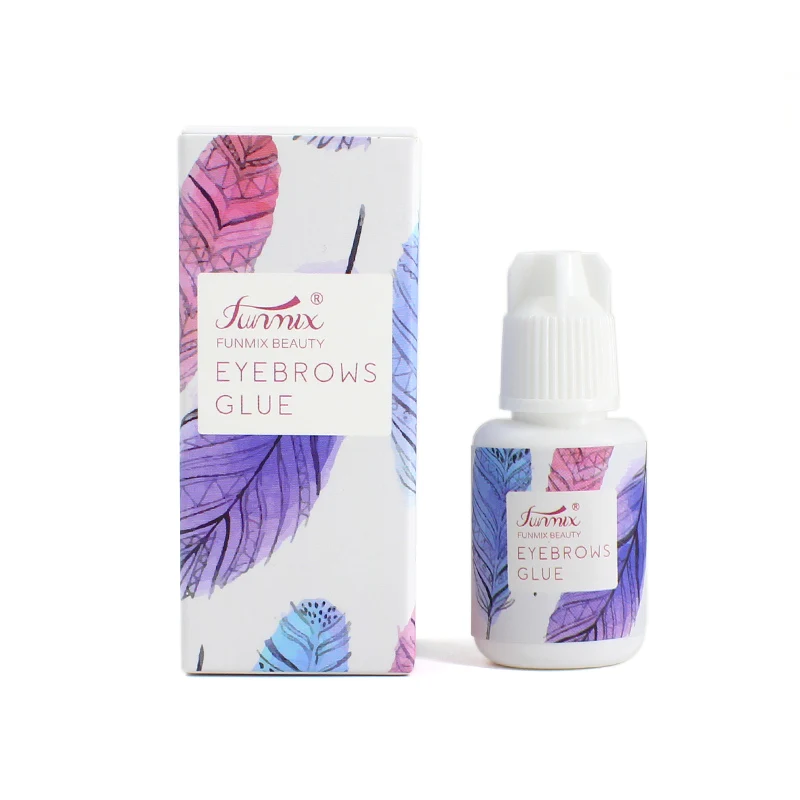 Hot 10ml Professional Eyebrow Extensions Glue Clear 10ml Professional Eyebrow Extensions Glue Clear Bonding Adhesive 40 Days Lasting