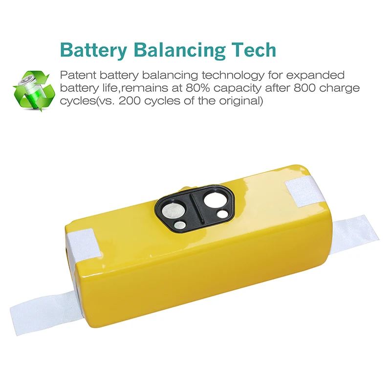 Bonacell металл-гидридных или никель Батарея 14,4 V 3800 ма-ч для iRobot Roomba 500 Батарея 510 530 550 560 600 760 610 770 620 630 570 580 550 540 L50