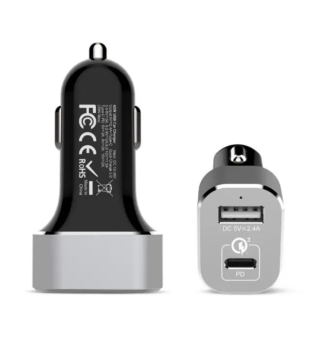 Innosinpo 42 Вт USB Автомобильное Зарядное устройство Quick Charge QC 3 0 Тип C PD быстрый