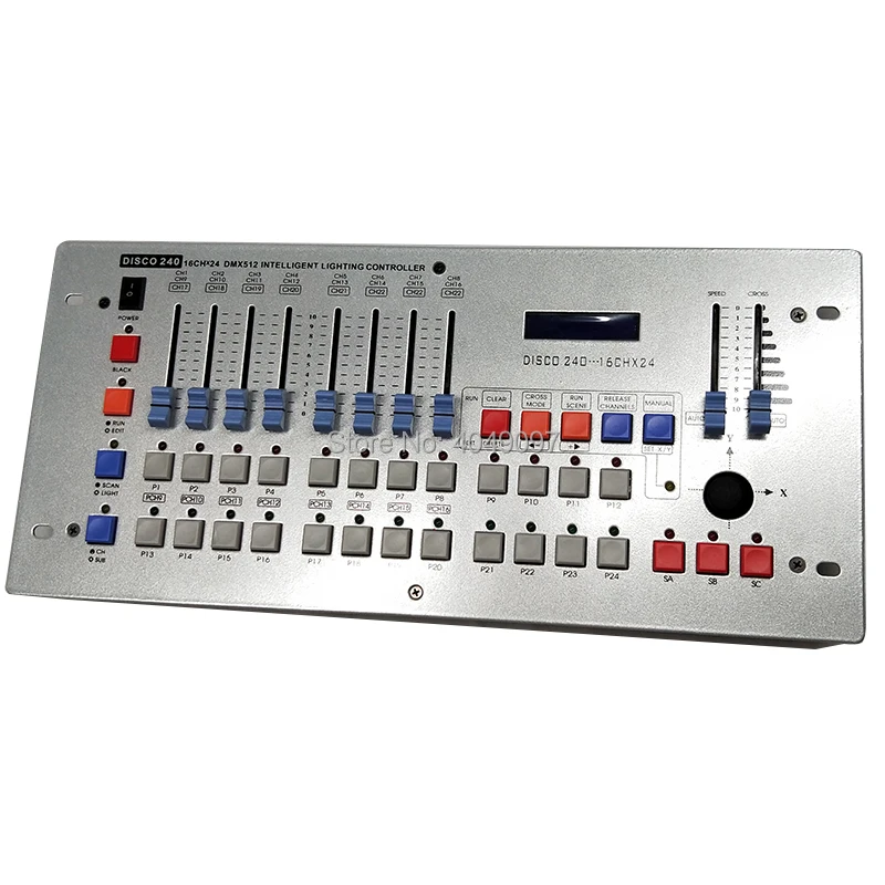 

Newest 240 Disco DMX Controller DMX 512 DJ dmx Console Equipment For Stage Wedding And Event Lighting dj controller