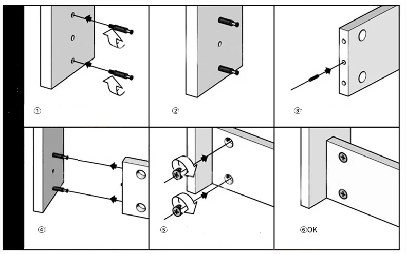 30 компл. 3 в 1 скрытый шкаф Соединительный винт деревянная панель Сращивание болт для мебели деревянное соединение эксцентриковое колесо оборудование