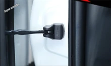 

Lapetus Door Stop Rust Waterproof Protector Cover Trim Accessories Interior Fit For Toyota Corolla / Camry 2008 - 2013 Plastic