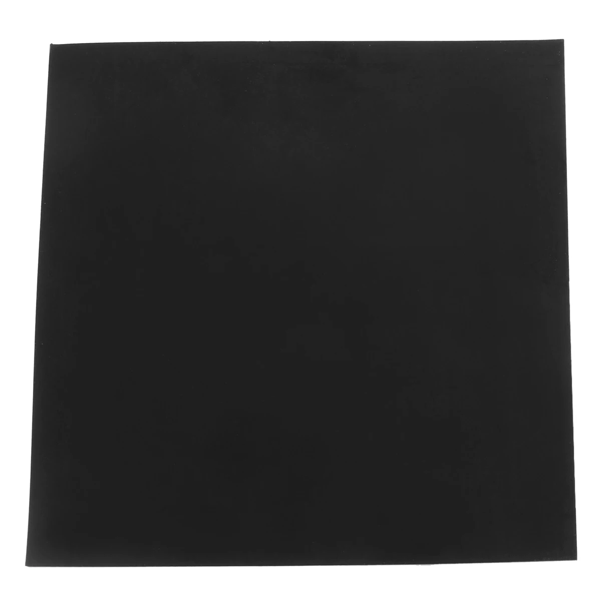 1pc Black Square Smooth Finish Rubber Sheet High Temperature Chemical Resistance Rubber Plate 152*152*3mm Mayitr