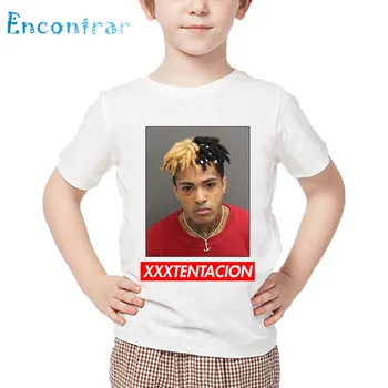 

Children Xxxtentacion Hip Hop Swag Fashion Design T shirt Boys and Girls Summer Short Sleeve Tops Kids Casual T-shirt,HKP2420