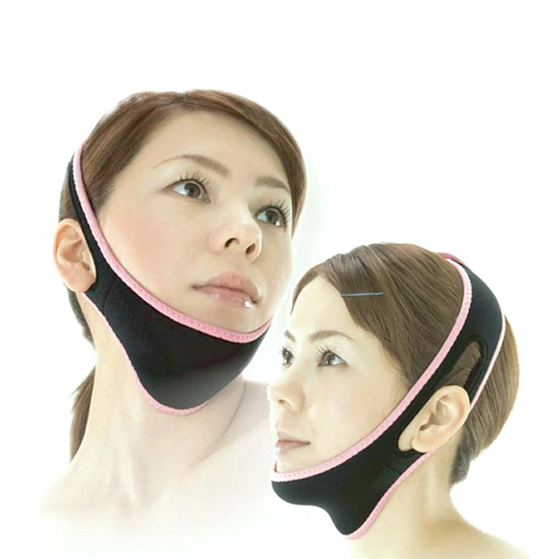 

1pcs One Size Face-lifting Weight Loss Anti-wrinkle Mask with V Face Line Weight Loss Facial Beauty Tools Sleep Lifting Bandage