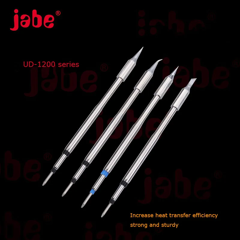 Jabe UD-1200 бессвинцовый электронный Железный кончик паяльника оригинальный сопло мобильный телефон отпечаток пальца Летающий провод ремонт