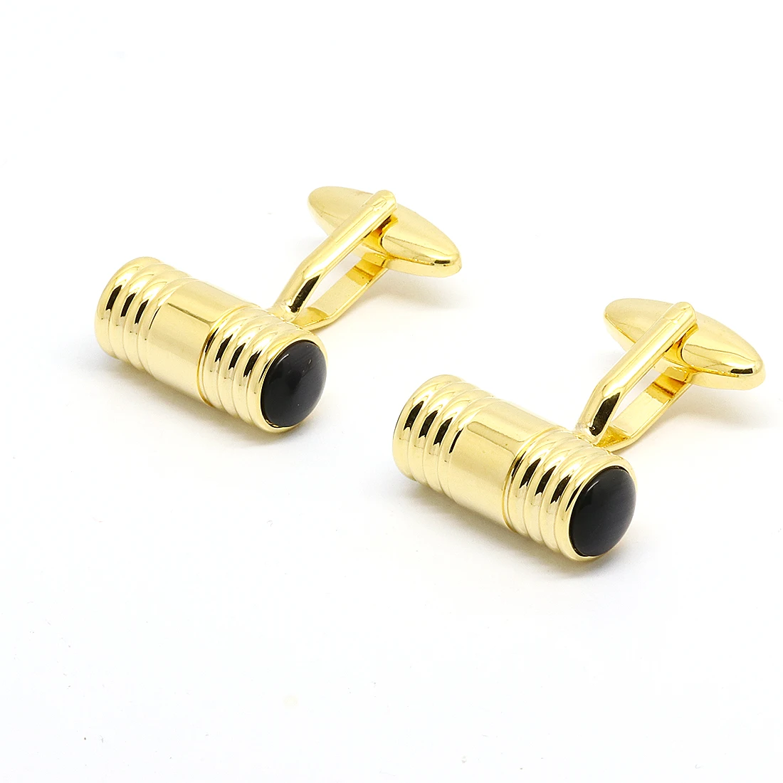 Gold Cufflinks For Mens Fashion Brand Cufflink High Quality Copper Cuff