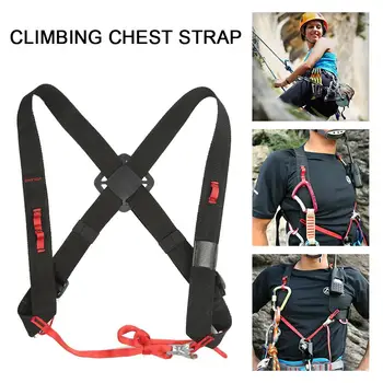 

Outdoor Chest Adjustable Professional Safety Shoulder Strap Sling for Rock Climbing Fall Protection Harness Equipment