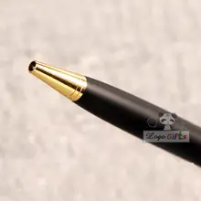 Гравировка Pen роскошный отель офисная техника черной краской ручка с логотип для эксклюзивный персонализированные шариковых ручек
