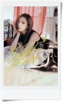 

T-ARA TARA Ham Eun Jung Autographed Photo What's my name 4*6 free shipping 06201701