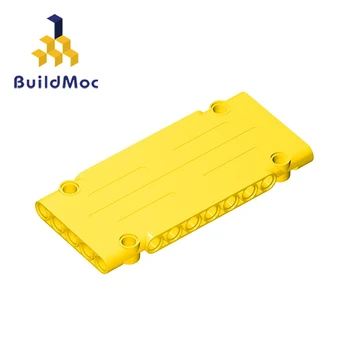 

BuildMOC Compatible Assembles Particles 64782 1x5x11 For Building Blocks Parts DIY Educational Tech Parts Toys