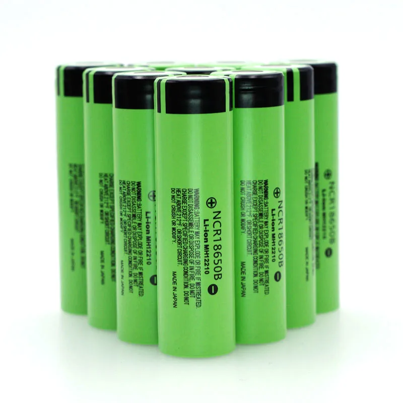 12 шт./лот 18650 NCR18650B 3400 mah литий-ионная аккумуляторная батарея для аккумуляторов фонарика