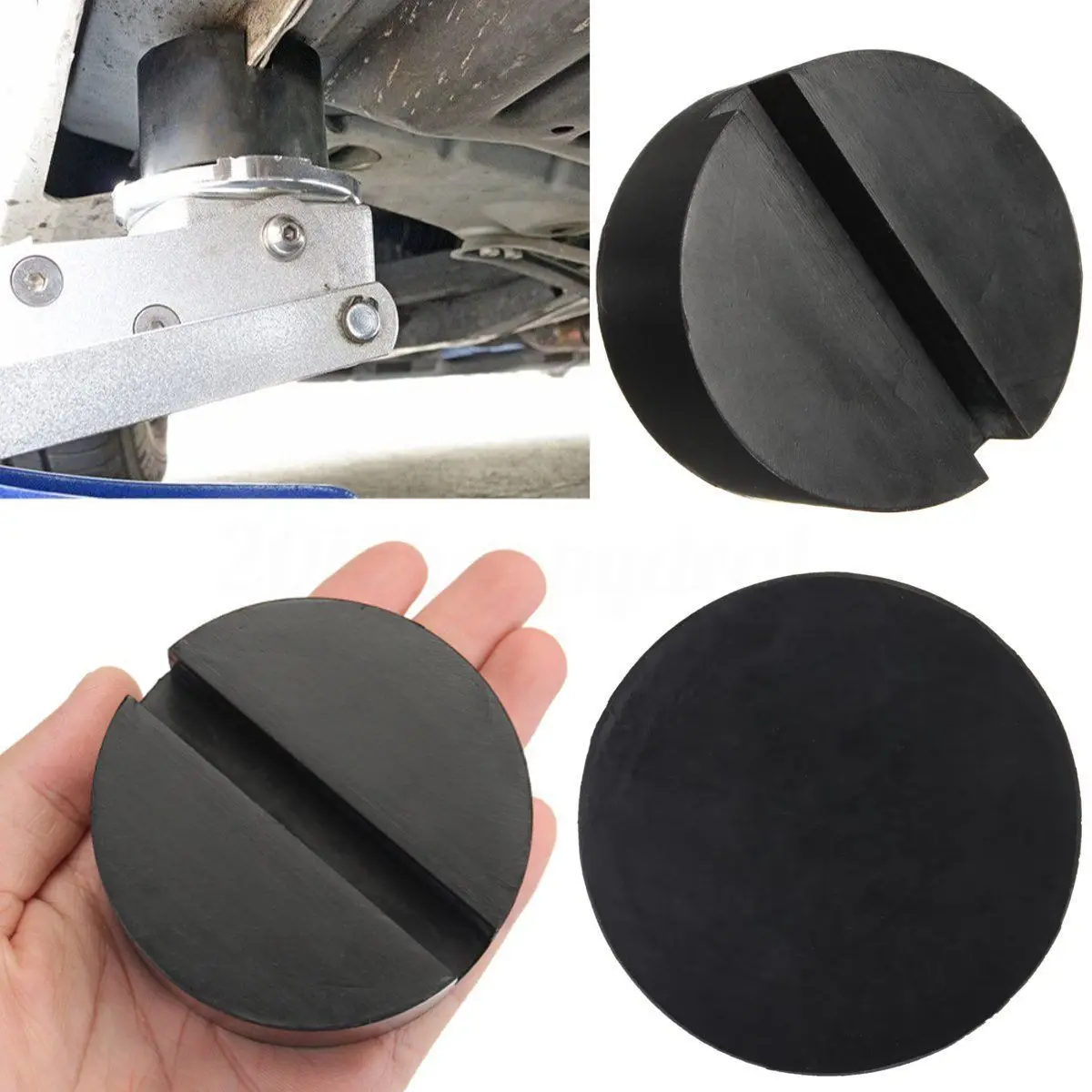 

Rubber Pad with Slots, Hydraulic Ramp, Jack, Jacking Pad Adapter Trolley Jack