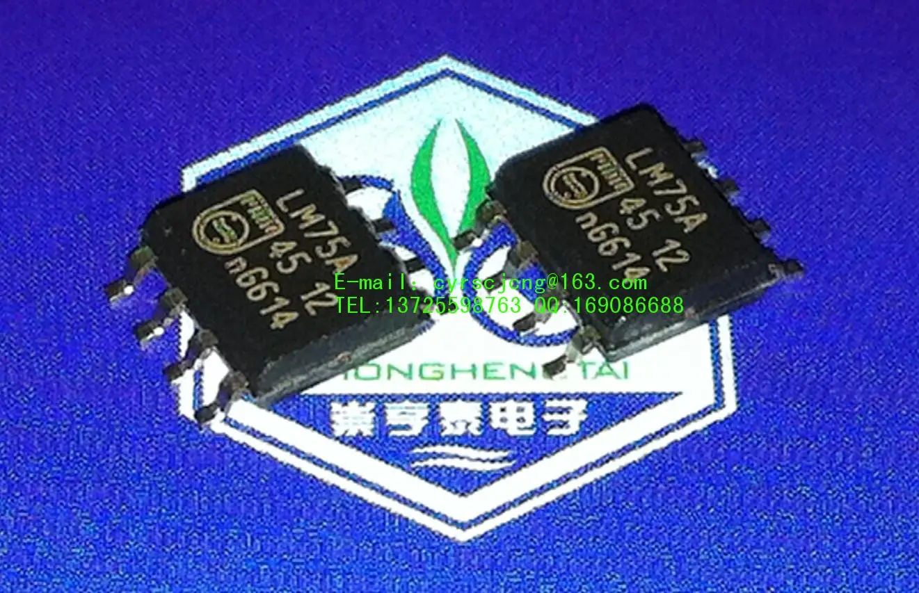 LM75AD SOIC8 digital temperature sensor and thermal watchdog original