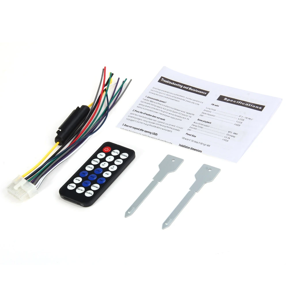 VicTsing Car MP3 Player Radio Receiver Kit DC 12V Car MP3 Player Bluetooth V2.0 Radio FM Receiver with Remote Control            (8)