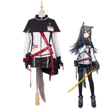 

Game Arknights Cosplay Costume Texas Coat Jackets Shorts Bag Full Set Outfit Game Battle Suit Women Girls Party Clothing Props