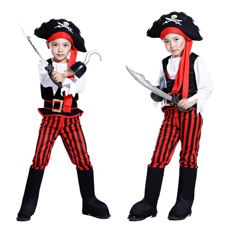 Free Shipping Halloween Pirate Costume Pirates Of The Caribbean