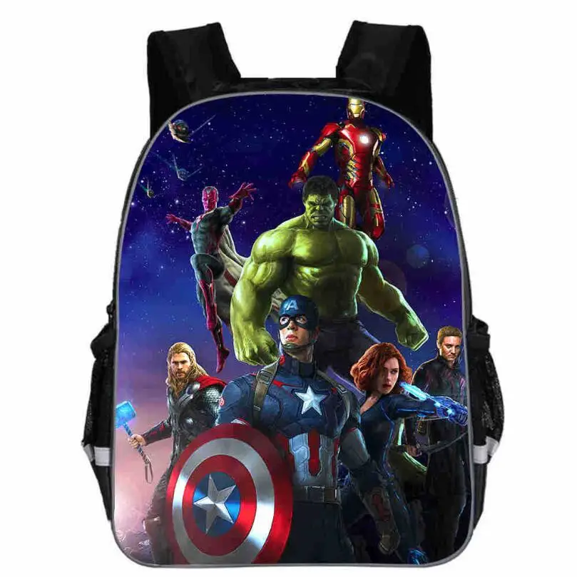Школьная сумка Mochila для детей рюкзак с принтом мстители детские школьные сумки