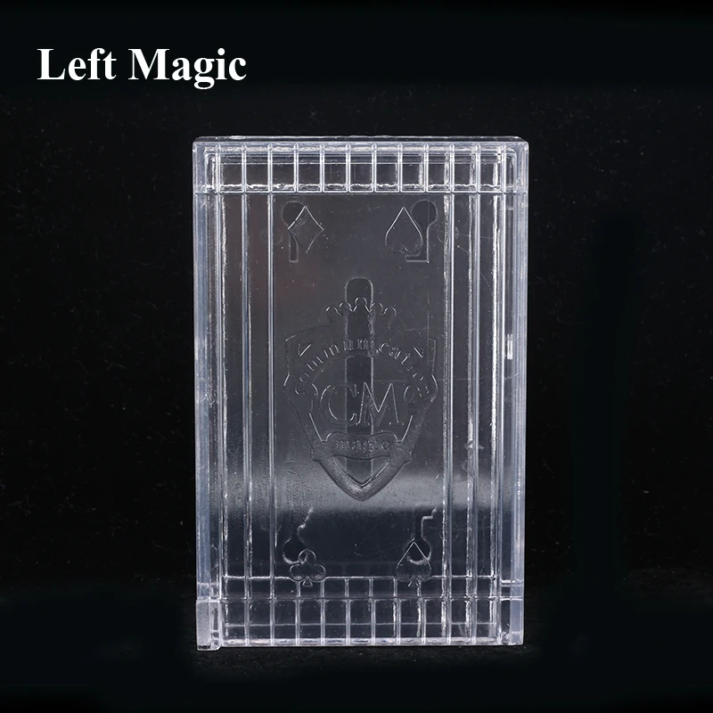 New Transparent Magic Box Magic Tricks IQ Box Cannot Be Opened Close-Up Stage Magic Props Educational Toys